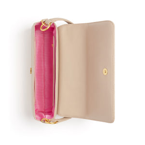 Aurora Crossbody Bag in Beige